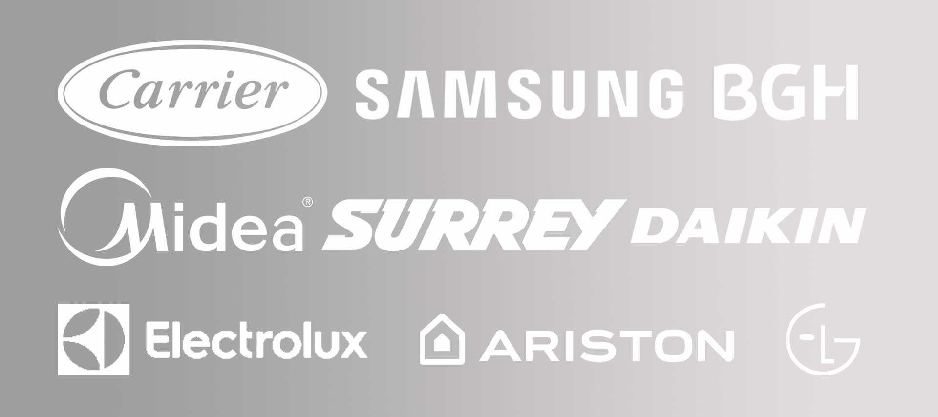 Servicio Técnico Aires Acondicionados Todas Las Marcas: Carrier, Surrey, Midea, Electrolux, BGH, Samsung, LG y Ariston